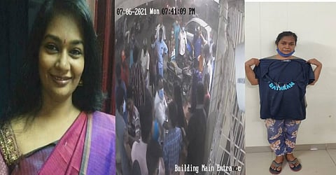 வீட்டின் சுவர் ஏறி குதித்தவர்களை தட்டிக்கேட்ட துணை நடிகையை தாக்கிய திமுக பிரமுகர்...