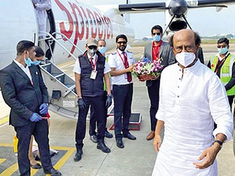 நடிகர் ரஜினிகாந்த் விரைவில் அமெரிக்கா செல்கிறார் … எதற்காக ..?