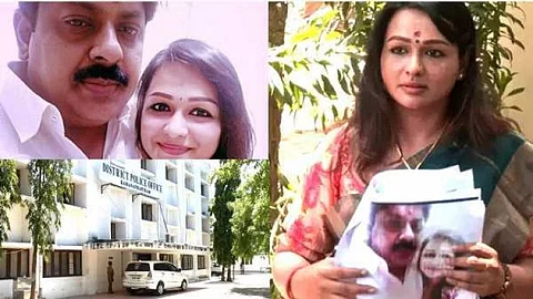முன்னாள் அமைச்சர் மணிகண்டன் பெங்களூரில் கைது