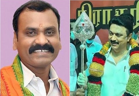 தமிழகத்தில் தாமரையை மலர வைத்துவிட்டேன்... ஸ்டாலின், உதயநிதியை வேல் ஏந்த வைத்துவிட்டேன்.. எல்.முருகன் பேச்சு