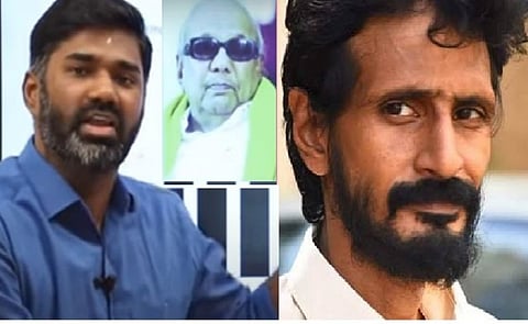 கருணாநிதி குடும்பத்துக்குப் பிடிக்கலன்னா குண்டாஸ் போடுவார்களா... நண்பனுக்காக எகிறிய மாரிதாஸ்!!
