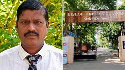 ஸ்டாஃப் ரூமில், டேபிள்களுக்கு அடியில் பாலியல் தொந்தரவு.....பேராசிரியர் மீது மாணவிகள் புகார்...