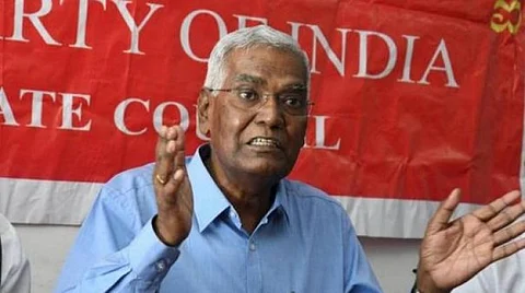 உள்ளாட்சி தேர்தலிலும் தி.மு.க.வுடன் தான் கூட்டணி... கம்யூனிஸ்ட் கட்சி பொது செயலாளர் டி.ராஜா...