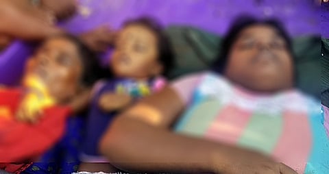 துணி காயப்போடும்போது பரிதாபம்... மின்சாரம் தாக்கி ஒரே குடும்பத்தை சேர்ந்த 3 பேர் பலி....