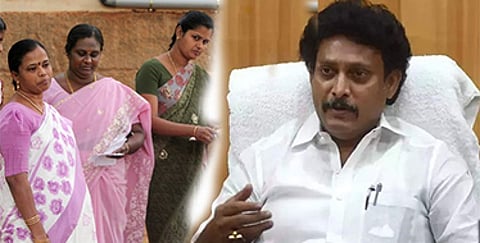 பள்ளித்திறப்பிற்கு முன் ஆசிரியர்களுக்கு தடுப்பூசி... பள்ளிக்கல்வித்துறை அமைச்சர் அன்பில் மகேஷ் பொய்யாமொழி பேட்டி...