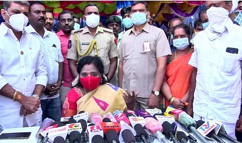 நான் அரசியல் பற்றி கருத்து சொல்லக்கூடாது... ஆளுநர் தமிழிசை சௌந்தரராஜன் பேட்டி...