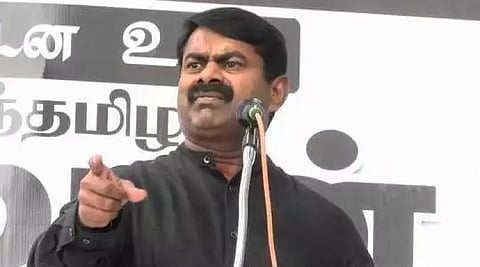 திரிந்த வார்த்தையை நாங்கள் ஏன் பயன்படுத்த வேண்டும்..? 'திராவிடம்' குறித்து சீமான் கேள்வி...