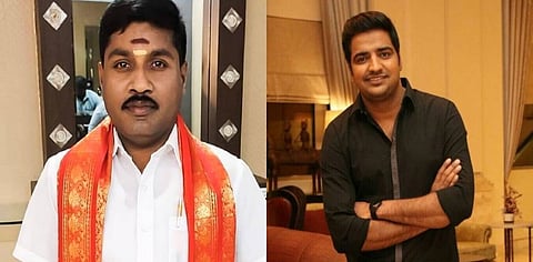 ஜி பி முத்துவை கலாய்த்த நடிகர் சதீஷ்... ரிவீட் அடிச்ச நெட்டிசன்கள்... வைரல் ட்வீட்