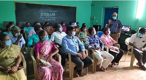 ஆசிரியர்களுக்கு 5 நாள் கணினி பயிற்சி... அரக்கோணத்தில் தொடங்கியது...