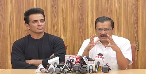 பஞ்சாப் தேர்தலில் ஆம் ஆத்மி கட்சியில் நடிகர் சோனு சூட் போட்டியா?