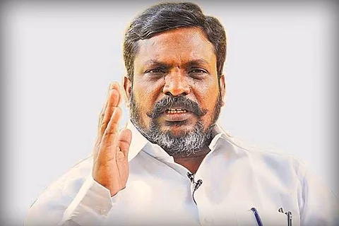 வி.சி.க-வை ஒரு கட்சியாக ஏற்காத நிலையை காவல்துறை உருவாக்கியுள்ளது- திருமா காட்டம்!