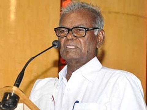 மத்திய அரசுக்கு எதிராக போராடுபவர்கள் மீது வழக்குகள்... திரும்ப பெற நல்லகண்ணு வலியுறுத்தல்...