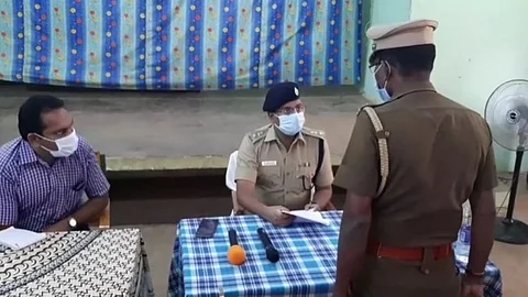 காவலர்களுக்கான குறைதீர்ப்பு முகாம்... மனுக்களுக்கு காவல் கண்காணிப்பாளர் அதிரடி தீர்வு...