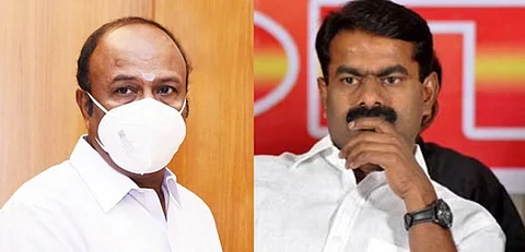 எதிர் வினையாற்றுகிறார் சீமான்... அமைச்சர் பெரிய கருப்பன் குற்றச்சாட்டு...