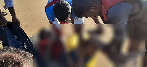 கடலில் குளிக்கச் சென்ற கல்லூரி மாணவர் பலி... அலையில் சிக்கி உயிரிழந்த பரிதாபம்...