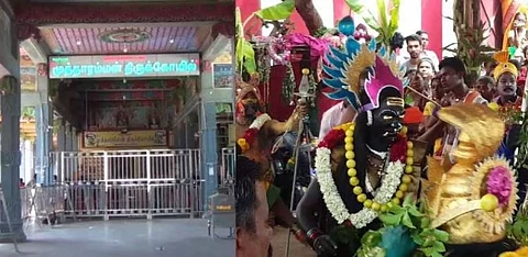 குலசேகரன்பட்டினம் முத்தாரம்மன் கோவில் தசரா திருவிழா நாளை கொடியேற்றத்துடன் துவக்கம்..... பக்தர்களுக்கு அனுமதி மறுப்பு....