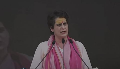 விவசாயிகளை கார் ஏற்றிக் கொன்ற மத்திய அமைச்சரின் மகனை மோடியும், யோகி ஆதித்யநாத்தும் பாதுகாக்கின்றனர்- பிரியங்கா காந்தி குற்றச்சாட்டு