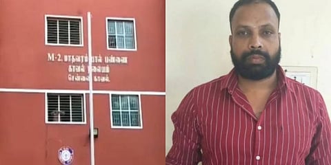 பிரபல ரவுடி எண்ணூர் தனசேகரன் திருச்சியில்  கைது ....போலீஸ் விசாரணை