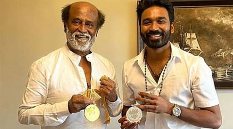 விருது பெற்று சென்னை வந்தடைந்த ரஜினிகாந்த்... ரசிகர்கள் உற்சாக வரவேற்பு...