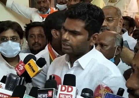 பட்டாசு விபத்தில் உயிரிழந்தவர்களின் குடும்பங்களுக்கு தமிழக அரசு தலா ரூ.10 லட்சம் வழங்க வேண்டும் ...அண்ணாமலை