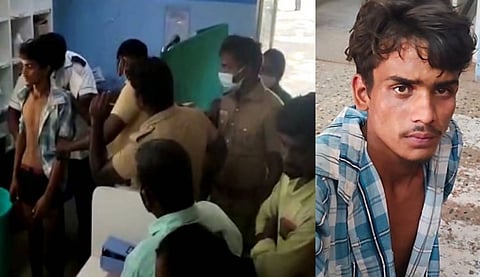 3 வயது பெண் குழந்தை கடத்த முயற்சி... தப்பியோட நினைத்த வடமாநில இளைஞருக்கு தர்ம அடி