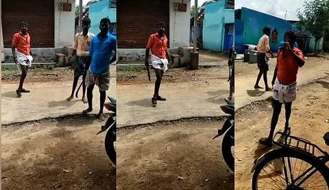 குடிபோதையில் பெண்களிடம் தகராறு ...ஆயுதங்களை சுழற்றியபடி ஆபாச வார்த்தைகளை அள்ளி தெளித்த ரவுடி கும்பல்