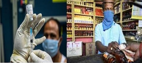 கொரோனா தடுப்பூசி செலுத்தியிருந்தால் மதுபானத்திற்கு 10% தள்ளுபடி..!