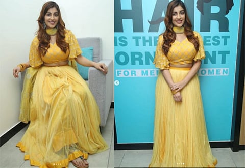 மீண்டு(ம்) வந்த யாஷிகா ஆனந்த்... விபத்திற்கு பிறகு முதன் முறையாக பங்கேற்ற விழா...