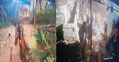 கோவில் வழிபாதை தொடர்பாக ஏற்பட்ட மோதலில் இருதரப்பினரிடையே ஆயுதங்களுடன் பயங்கர தாக்குதல்...