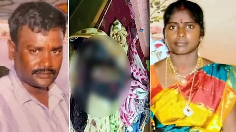 கணவன் தலையில் அம்மிக்கல்லை போட்டு கொன்ற ஷீலா... கள்ளகாதலியோடு உல்லாசமாக இருப்பதால் மர்கயா பண்ண மனைவி!!