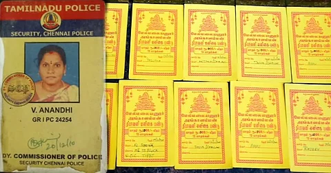 தீபாவளி சீட்டு நடத்தி மோசடி செய்த பெண் போலீஸ்... புகார் அளித்தும் நடவடிக்கை எடுக்காத இன்ஸ்பெக்டர்...