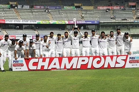 சொந்த மண்ணில் தொடர்ச்சியாக 14 டெஸ்ட் தொடர்களை வென்று இந்தியா சாதனை...