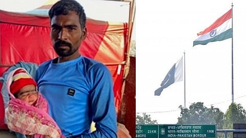 இந்தியா-பாகிஸ்தான் எல்லையில் பிறந்த குழந்தைக்கு வித்தியாசமான பெயர் வைத்த பாகிஸ்தான் தம்பதி!!..