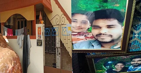 மனைவியை கழுத்தை நெறித்து கொலை செய்துவிட்டு மாமனாருக்கு போன் செய்துவிட்டு தப்பியோடிய கணவன்...