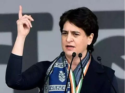 கர்நாடகா காங்கிரஸ் எம்.எல்.ஏ. சர்ச்சை பேச்சு - பிரியங்கா காந்தி கடும் கண்டனம்