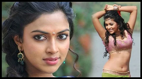 அரை டிரவுசருடன் அமலாபால்...தூணில் சாய்ந்தபடி தூக்கலான போஸ்...தூக்கத்தை தொலைத்த இளசுகள்...!!