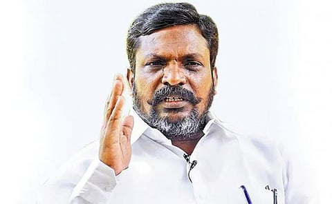 தேர்தல் சட்டங்கள் திருத்த மசோதாவை திரும்பப் பெற வேண்டும்...திருமாவளவன் வலியுறுத்தல்!!