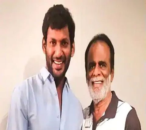 80 வயதில் சாதனை படைத்த விஷாலின் அப்பா!!