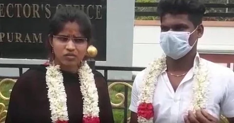 கௌரவக் கொலைக்கு பயந்து திருமணமான 2வது நாளே கணவனை பிரிந்த இளம்பெண்... மனமுடைந்த காதலன் தற்கொலை