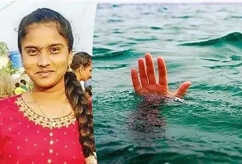 ஆற்றில் குதித்து கல்லூரி மாணவி தற்கொலை!!கல்லூரி விடுதியில் தங்குவது தான் தற்கொலைக்கு காரணமா..?