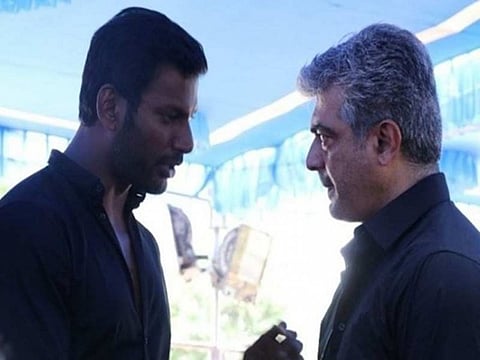 வலிமை’யுடன் மோதுகிறதா விஷாலின் 'வீரமே வாகை சூடும்.!!