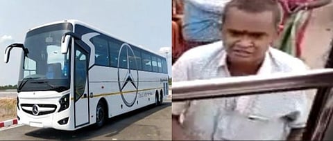 தனியார் பேருந்து உரிமையாளர் ஓட்டுநரை கொடூரமாக தாக்கிய வீடியோ காட்சி வைரல்!!