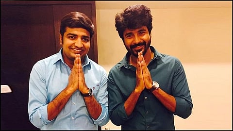 நடிகர்  சதீஷ் வீட்டிற்கு திடீரென விசிட் அடித்த  நடிகர் சிவகார்த்திகேயன்!!