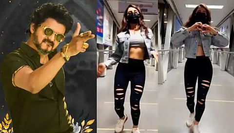 அரபிக்குத்து பாடலுக்கு குத்தாட்டம் போட்ட சமந்தா அனிருத்!! இணையத்தில் செம வைரல்