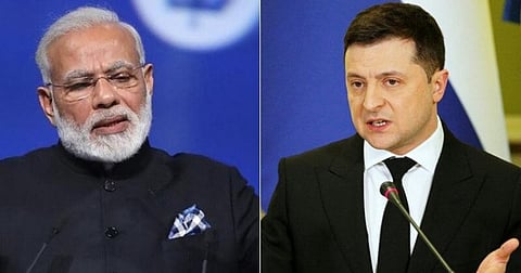 உக்ரைன் அதிபர் ஜெலென்ஸ்கியுடன் பிரதமர் மோடி இன்று பேச உள்ளதாக தகவல்