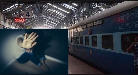 Train-க்கு காத்திருந்த தம்பதி...தின்பண்டம் வாங்க சென்ற கணவன்..இடையில் மனைவிக்கு நேர்ந்த சோகம்!!