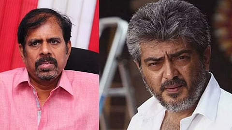 நடிகர் அஜித் குமார் தனது படப்பிடிப்பை தமிழகத்தில் நடத்த வேண்டும்..! பெப்சி தலைவர் ஆர்.கே செல்வமணி வேண்டுகோள்!!