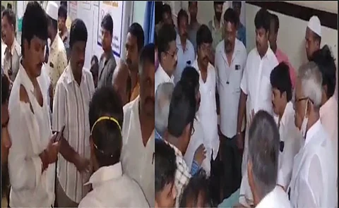 துண்டு பிரசுரம் வழங்கியபோது தகராறு.. மோதலில் 6 பேர் படுகாயம்