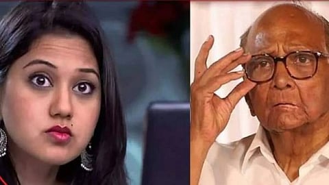 ”நரகம் காத்துக்கொண்டிருக்கிறது” சரத் பவாருக்கு - சர்ச்சை பதிவிட்ட மராத்திய நடிகை கைது..!