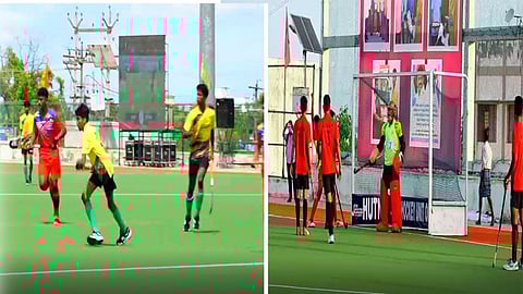 தூத்துக்குடி: 12-வது தேசிய ஜூனியர் ஆண்கள் ஹாக்கிப் போட்டிகள் துவங்கின!!